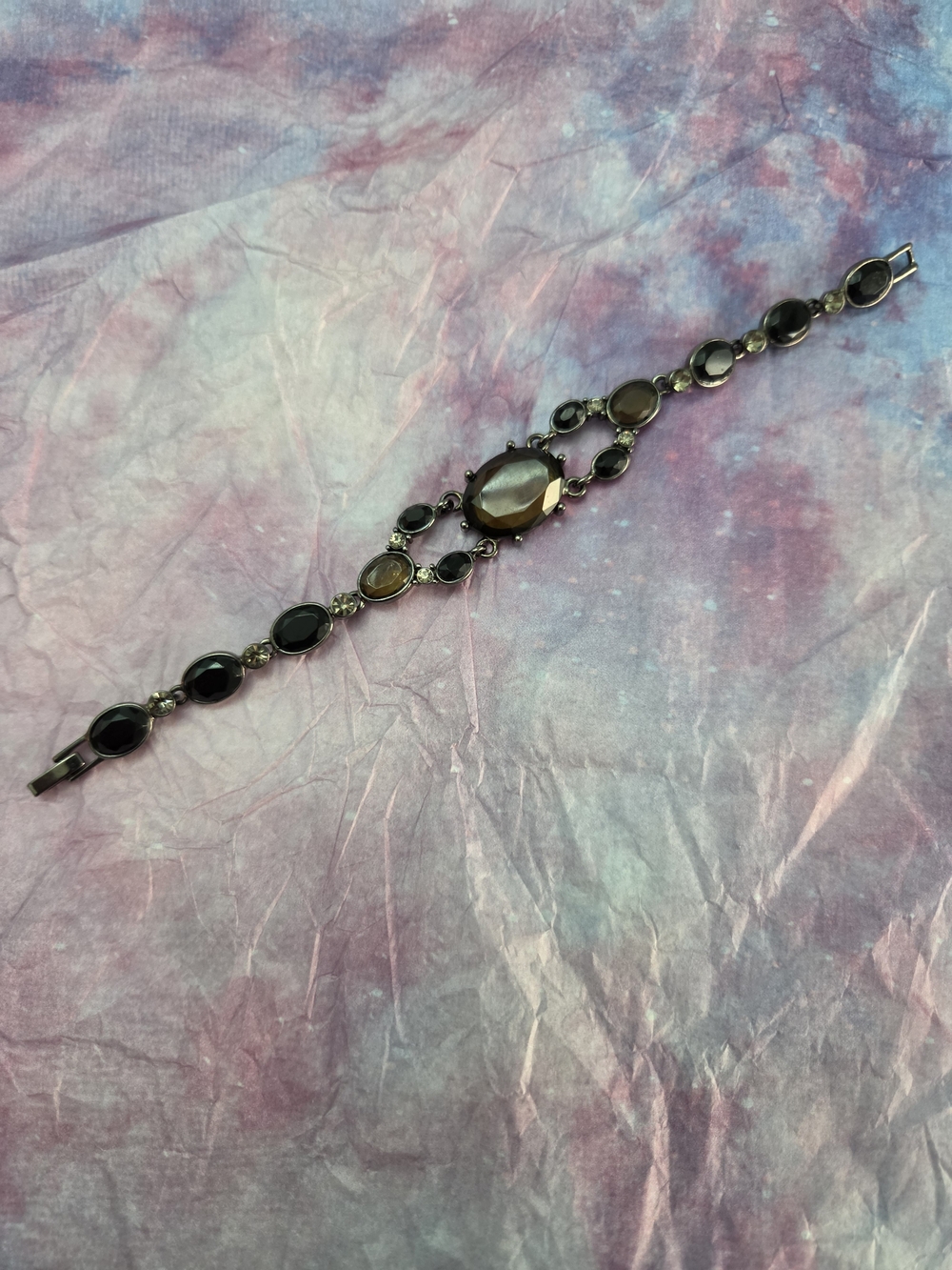 Women's Smoky Brown Gemstone Bracelet - Unbranded
